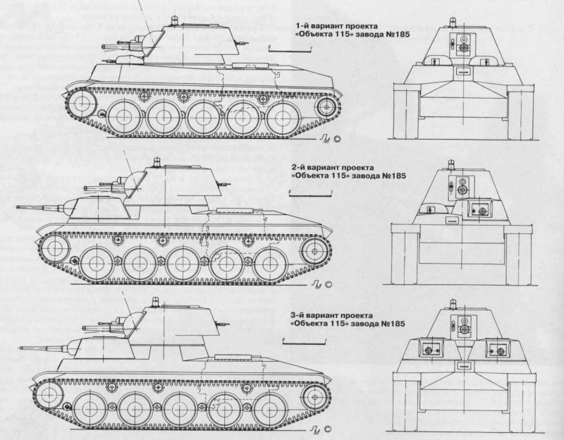 Т 115 танк
