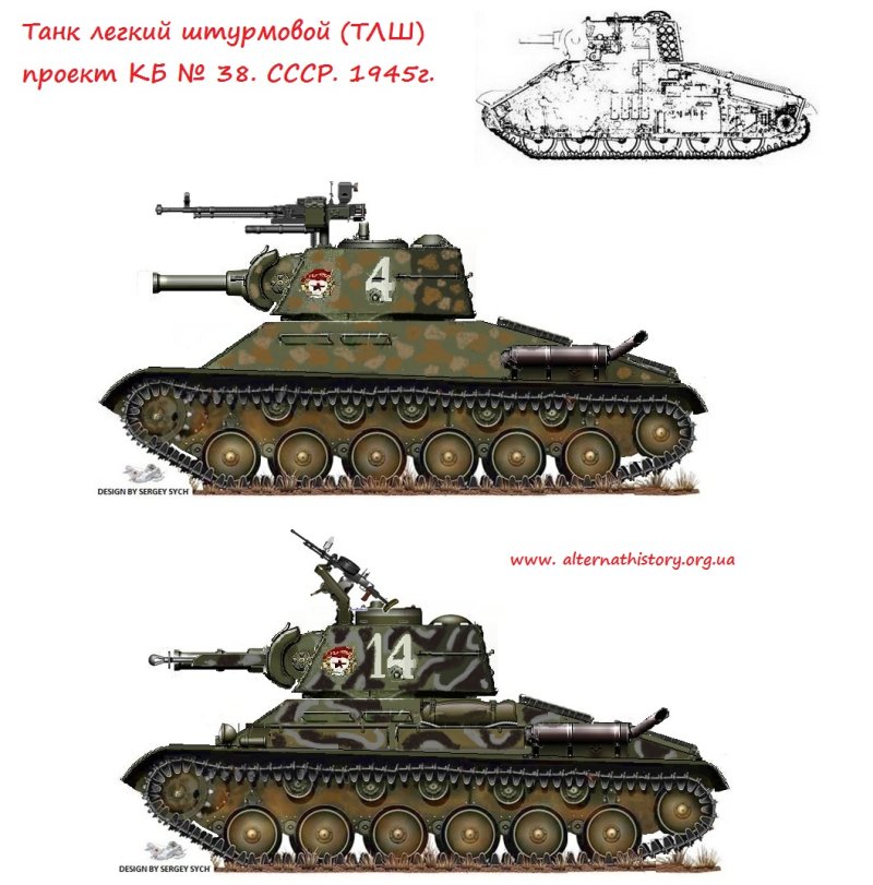 Легкий танк СССР 1980