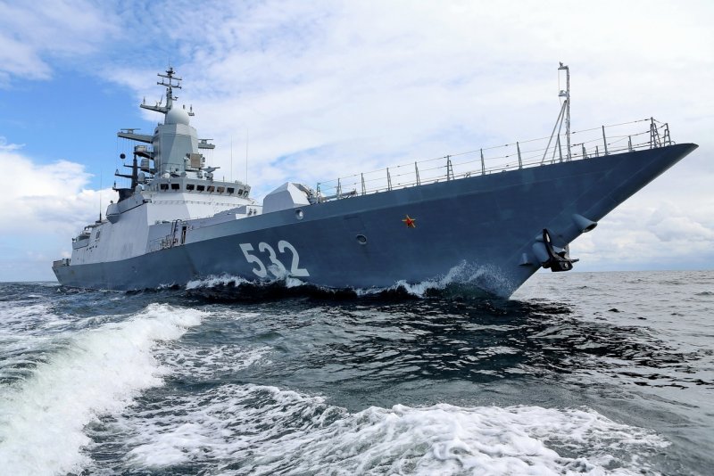 Корвет ВМФ России бойкий