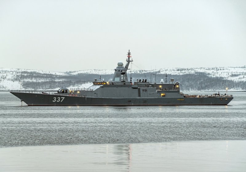 Корвет ВМФ РФ проекта 20385«Гремящий»