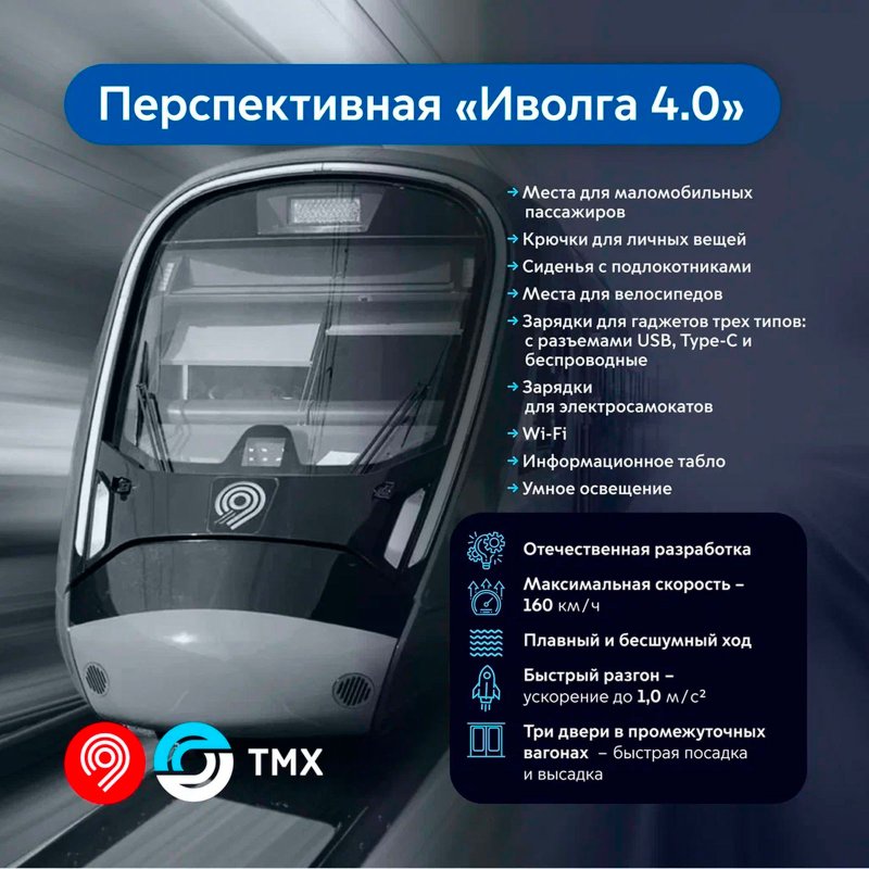 Поезда метро нового поколения