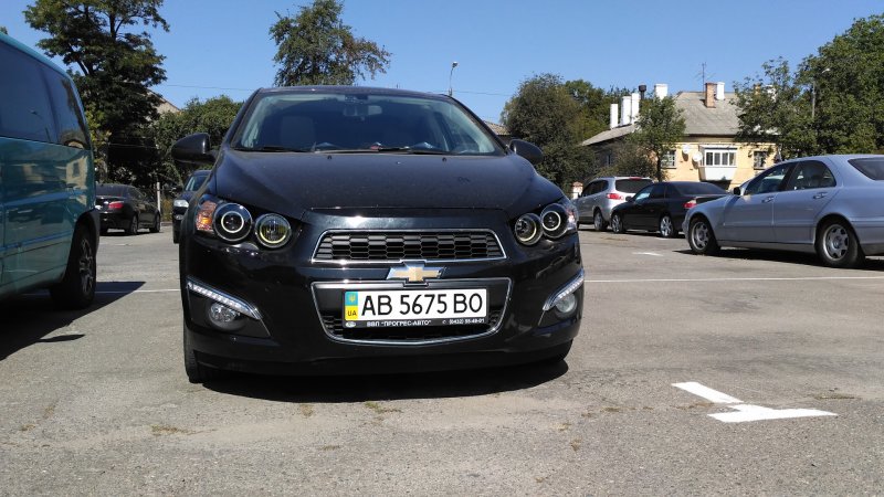 Противотуманные фары Шевроле Авео т300