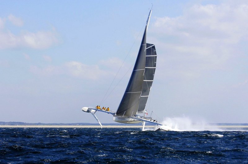 Hydroptere самый быстрый парусник в мире