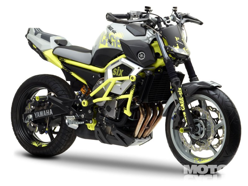 Yamaha FZ 1000 стант
