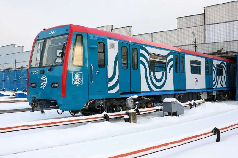 Поезд метро 81 760 761 Ока