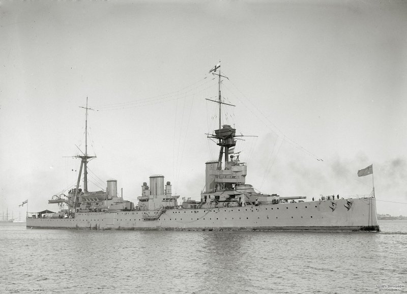 HMAS Australia 1911