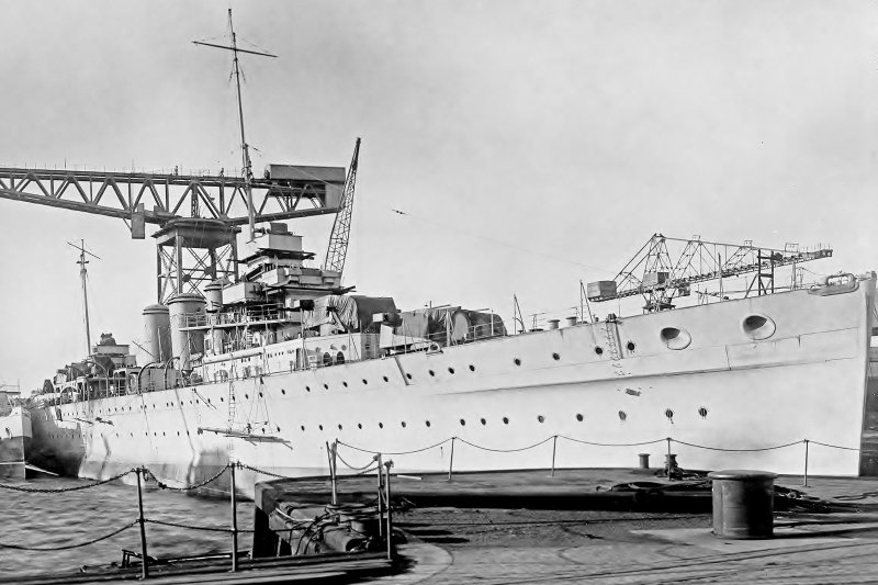 Тяжелый крейсер HMAS Australia