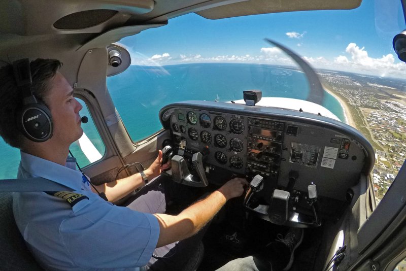 Cessna 172 кабина