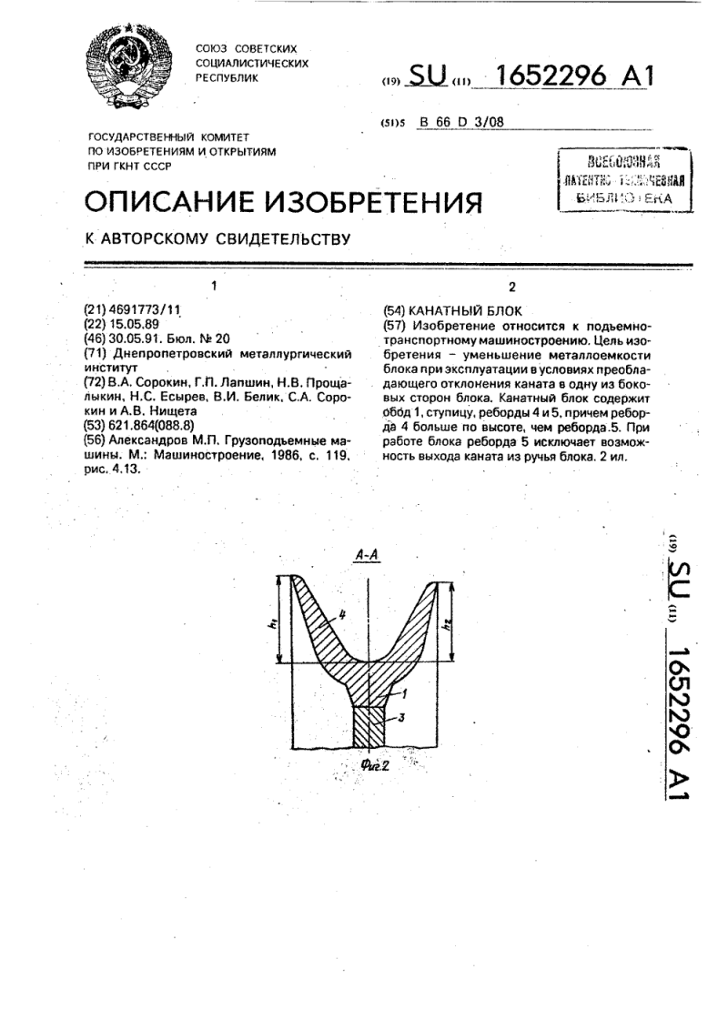 Высота реборда