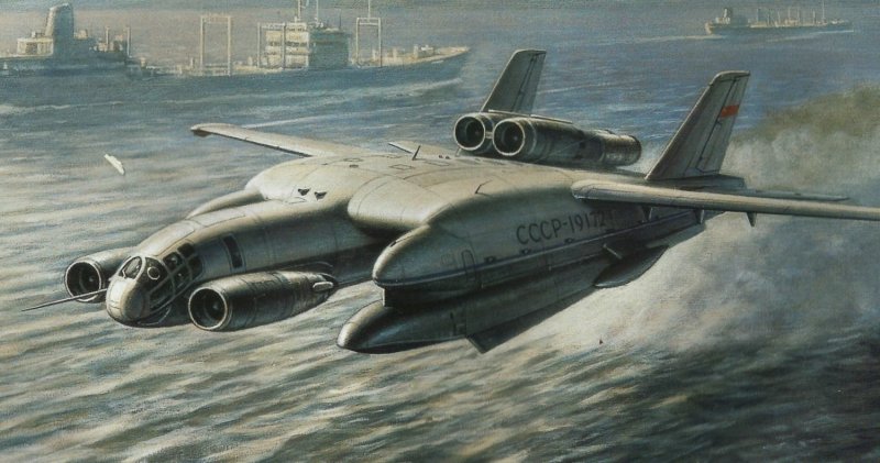 Самолет амфибия Бартини