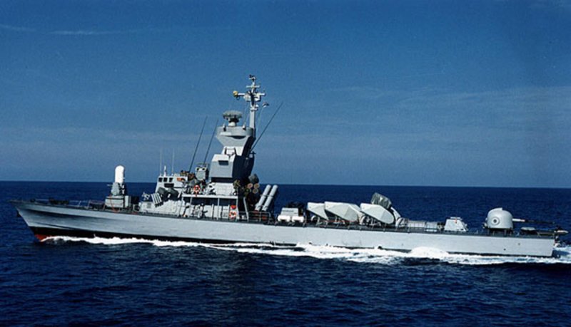 Ракетные катера Саар-4 Израиля
