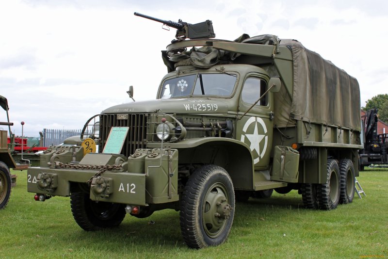 Наземные военные машины