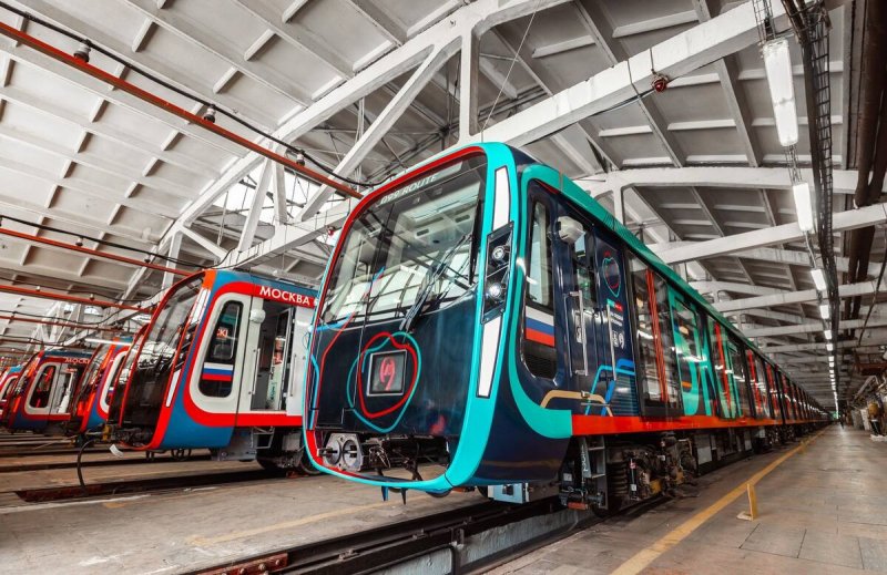 Новый Метропоезд Москва 2020