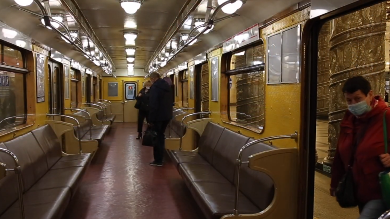 Вагон метро СПБ 2007