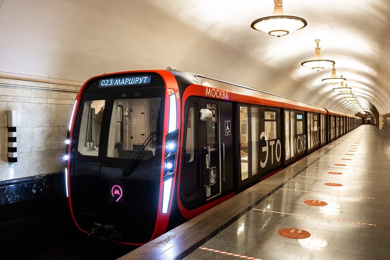 Вагон метро Москва 2020
