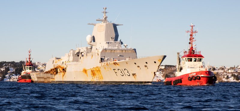 Фрегат Норвегии Helge Ingstad