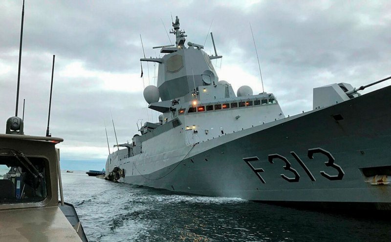 Фрегат Норвегии Helge Ingstad