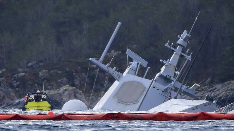 Фрегат Норвегии Helge Ingstad