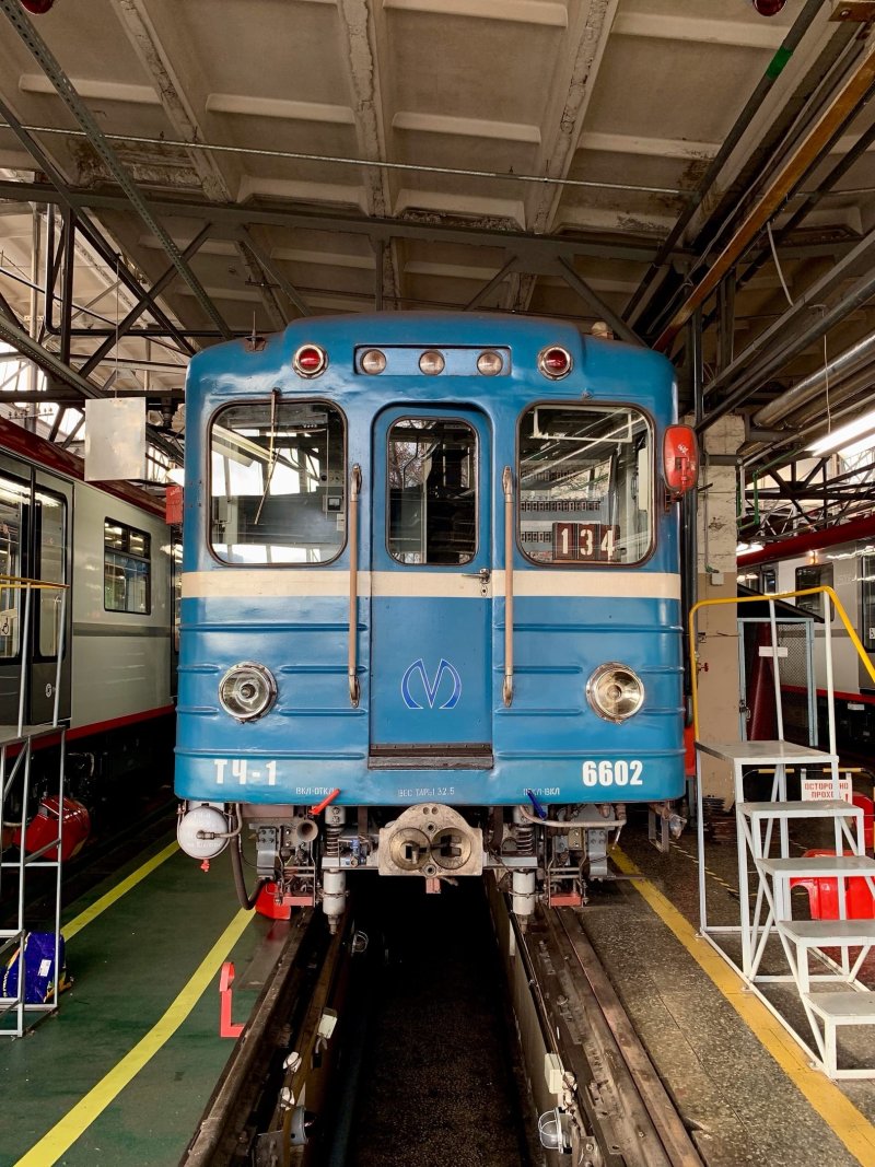Новые вагоны метро Санкт-Петербурга