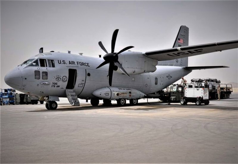 Грузовой самолёт c-27j Spartan