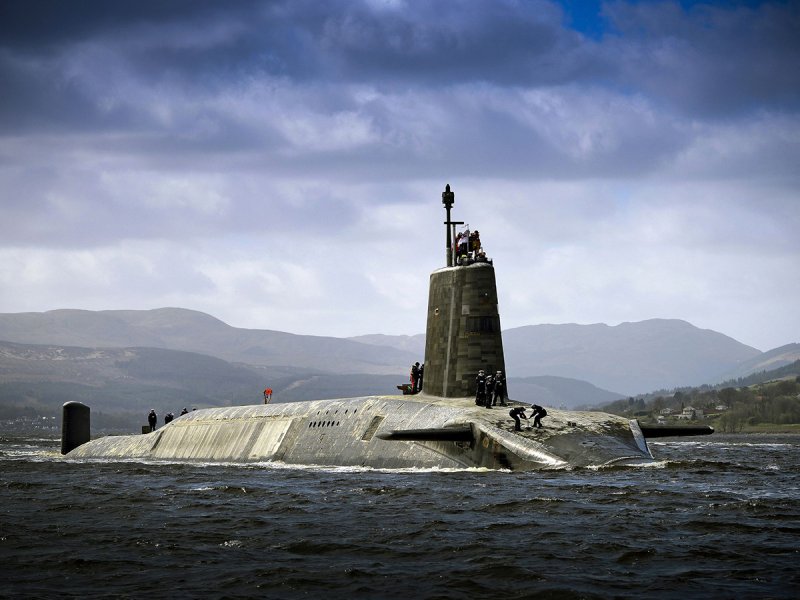 Атомной подводной лодки HMS Vigilant