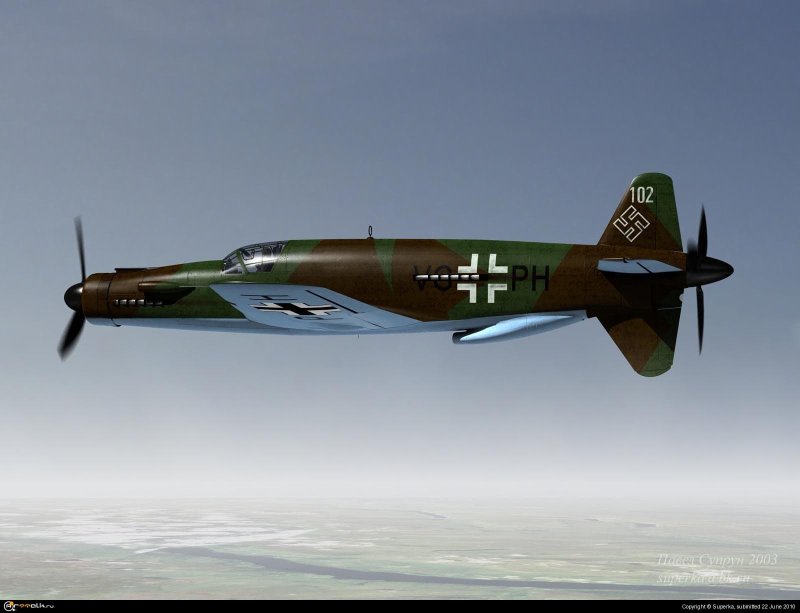 Истребитель Dornier do-335
