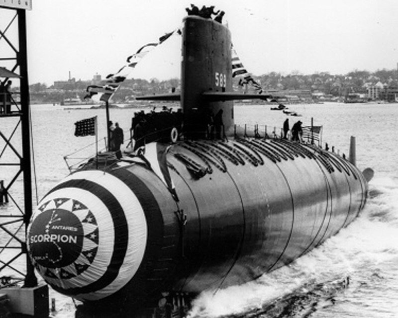 Американская USS Scorpion (SSN-589)