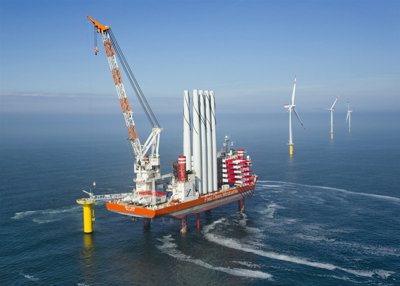 Wind Turbine offshore installation