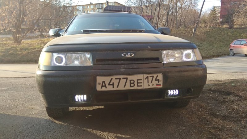 ПТФ ВАЗ 2112 светодиодные