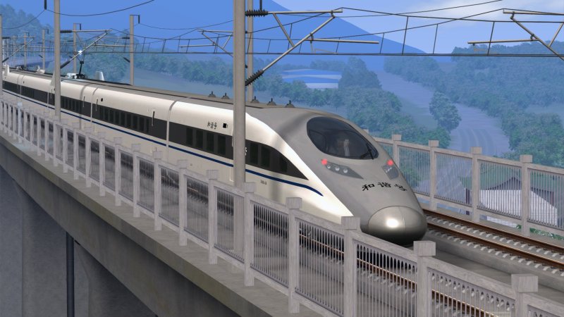 Поезд crh380a