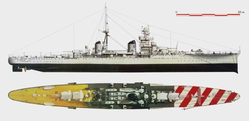 Zara class Heavy Cruiser
