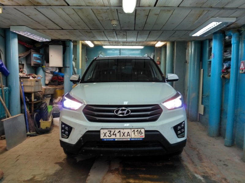 Hyundai Creta светодиодные фары