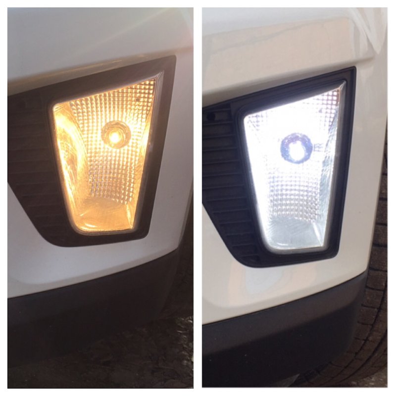 Led лампы на Hyundai Creta