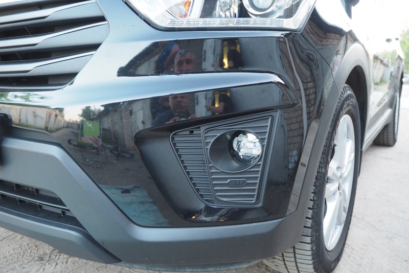 Hyundai Creta светодиодные противотуманные фары