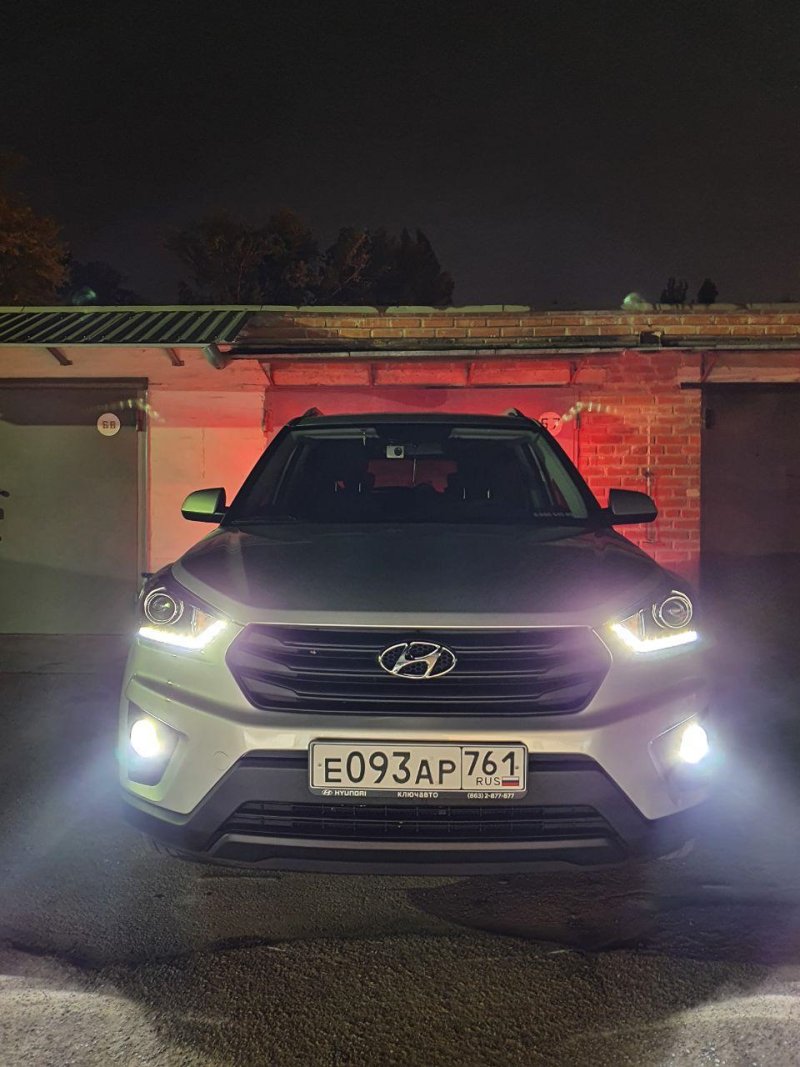 ПТФ светодиодные Hyundai Creta