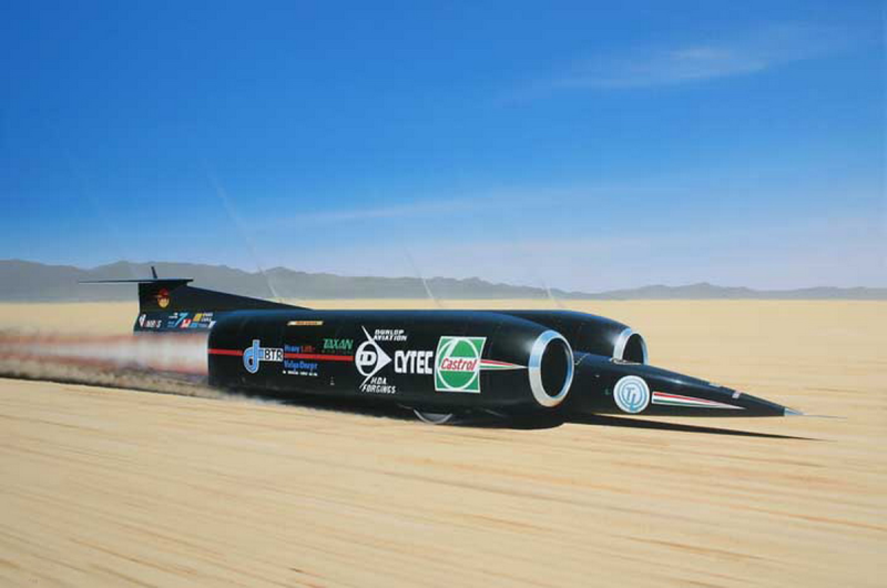 Thrust SSC англичанином Энди Грином