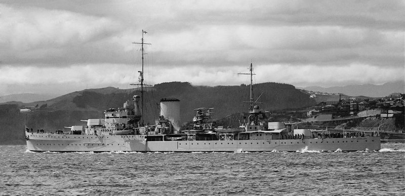 HMS Achilles крейсер