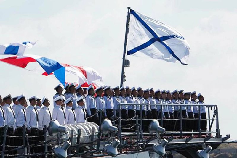 Андреевский флаг военно морского флота России