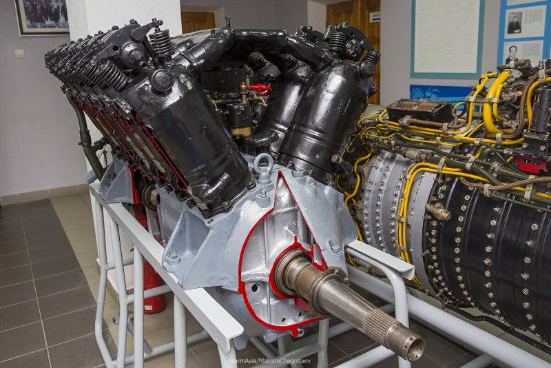 Поршневой радиальный мотор м11