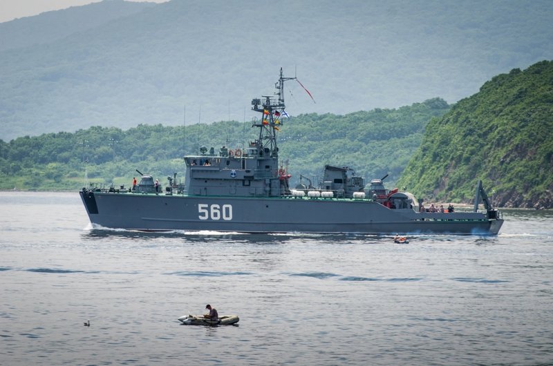 Базовый тральщик проекта 1265 Яхонт