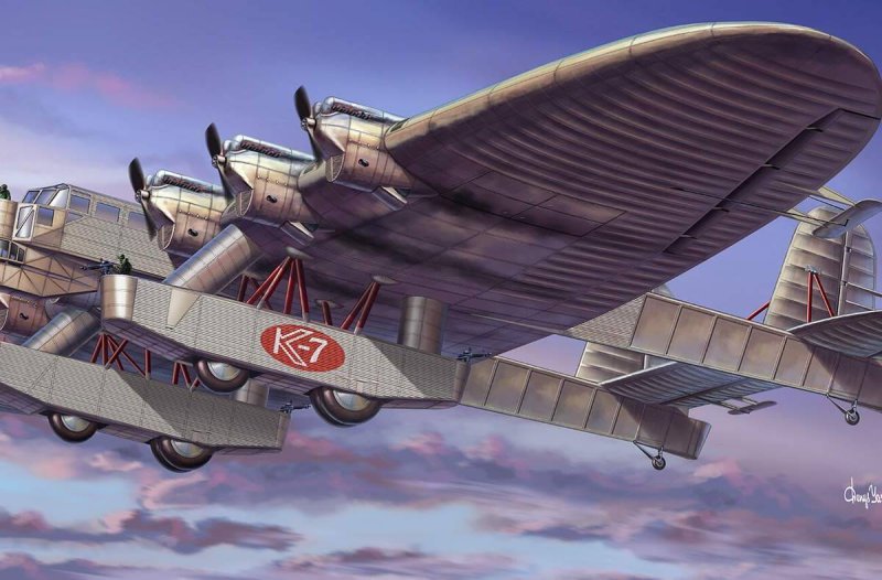К-7 самолет-гигант Калинина