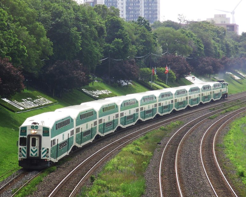 Bombardier bilevel coach