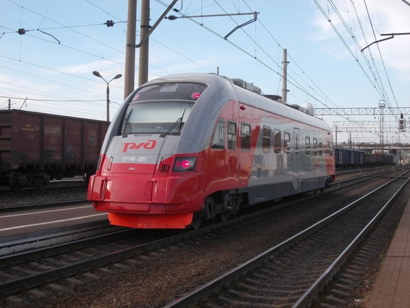 Pesa 611м-001 салон
