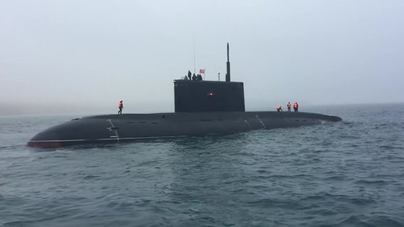 Подводная лодка Петропавловск Камчатский