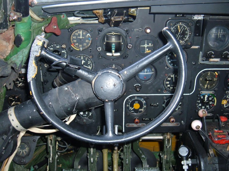 Штурвал самолета ил-14