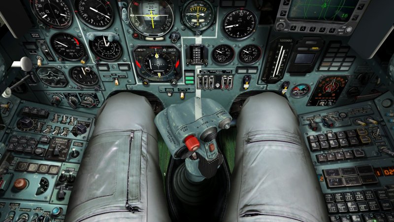 Су-25 кабина пилота
