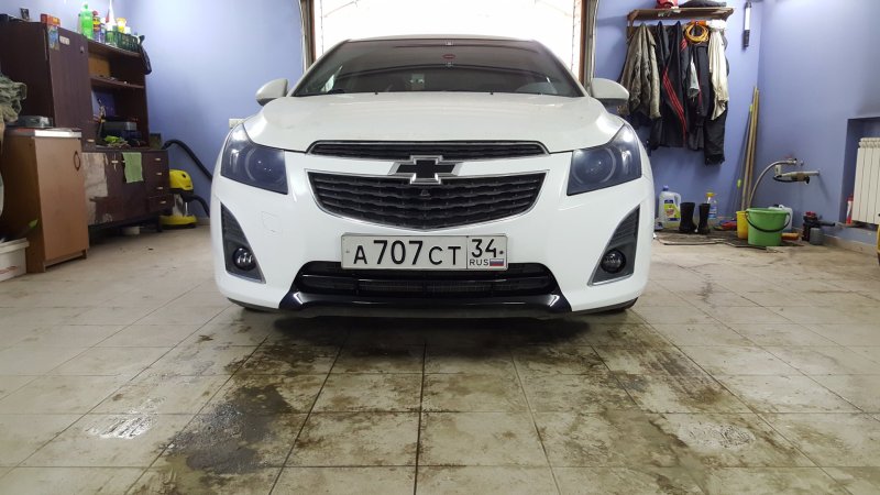 Chevrolet Cruze 2013 1.8 ПТФ крепление