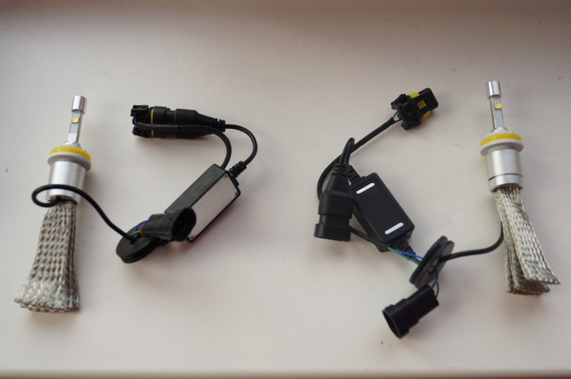 Chevrolet Cruze led лампы в ПТФ