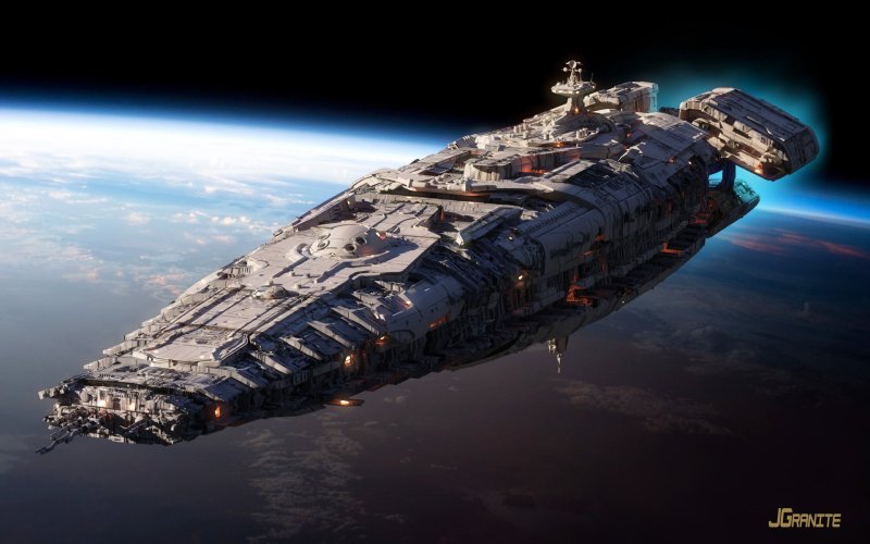 Космический линкор Sci Fi