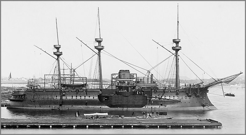 Броненосец redoutable 1878
